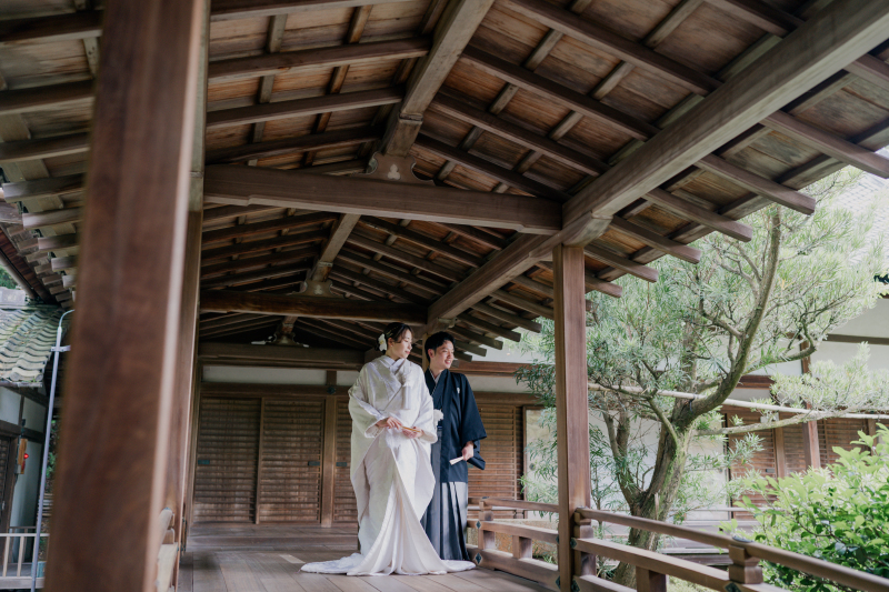 渡り廊下でのお写真！