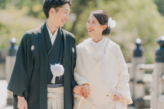 【和装洋装前撮り】奈良と大阪を巡るフォトウェディング！