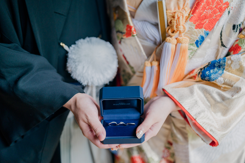 大切な指輪も撮影いたします