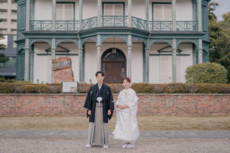 11:30相楽園で撮影開始