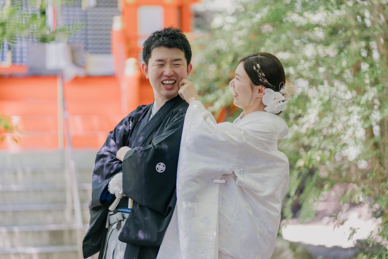 仲良くツンツン