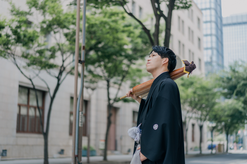 新郎様のソロショット