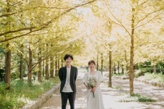 【洋装プラン】自然豊かなロケーション撮影