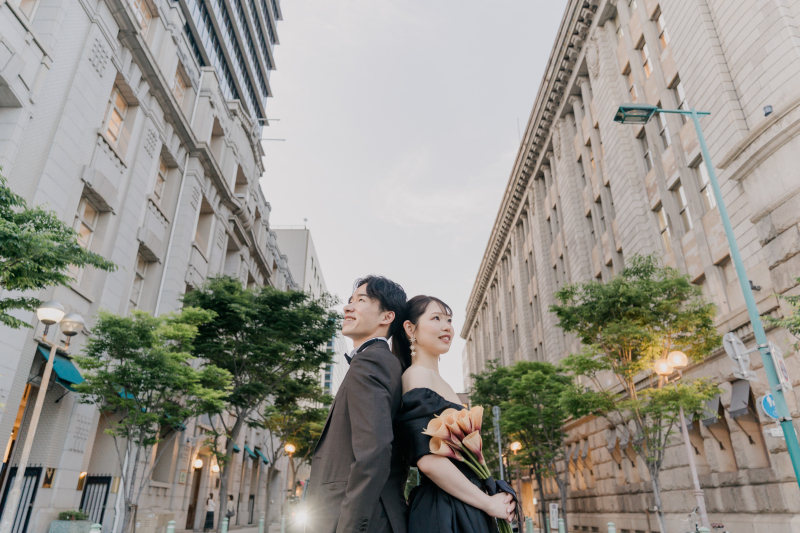 旧居留地ならではの街並みと！