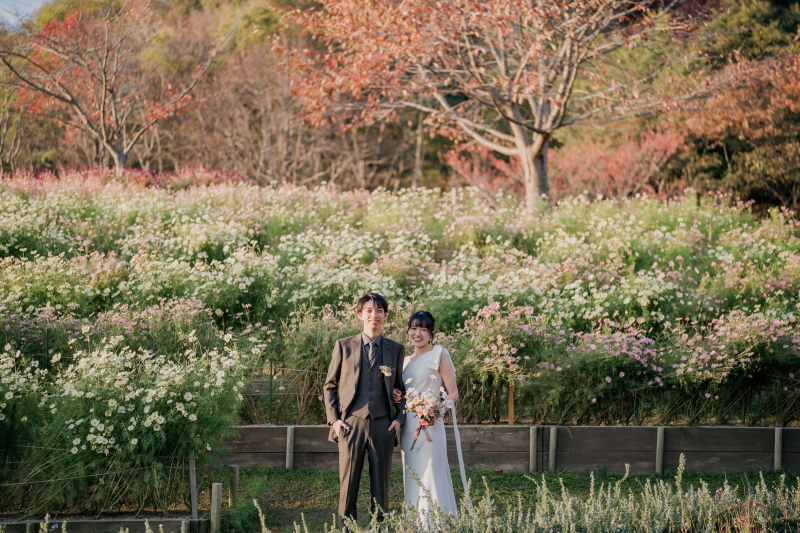 16:30神戸布引ハーブ園撮影で撮影開始