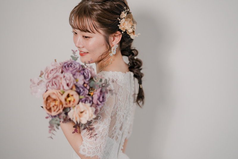 ご新婦様のソロショット