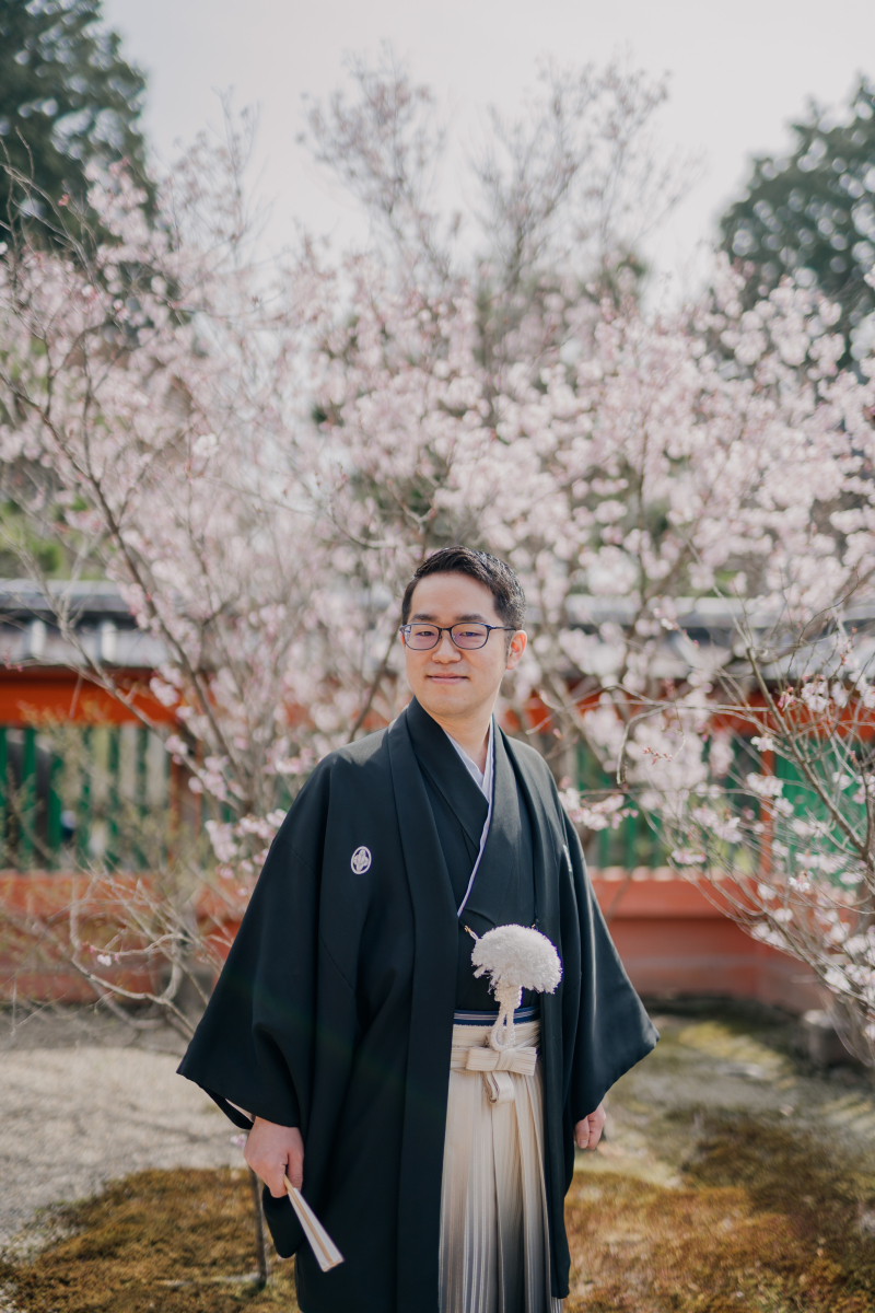 新郎様ソロショット