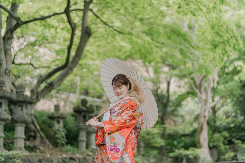 和装は勝尾寺から。