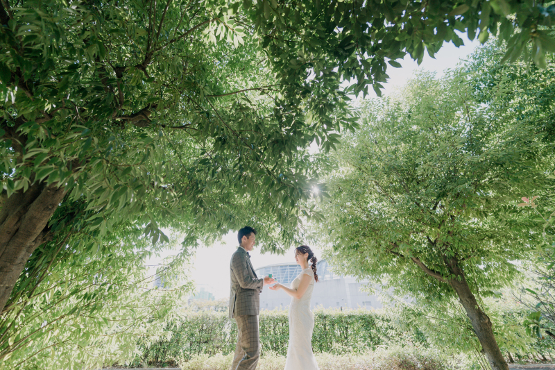 暖かい時期の鶴見緑地、とても良いです