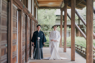 夏の和装前撮り！お寺での撮影は暑さも凌げておすすめです！