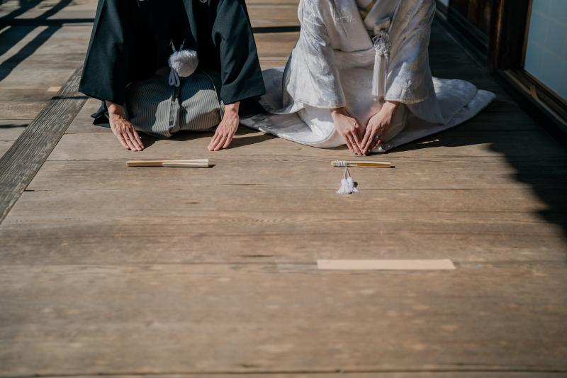 正座ショットも欠かせません