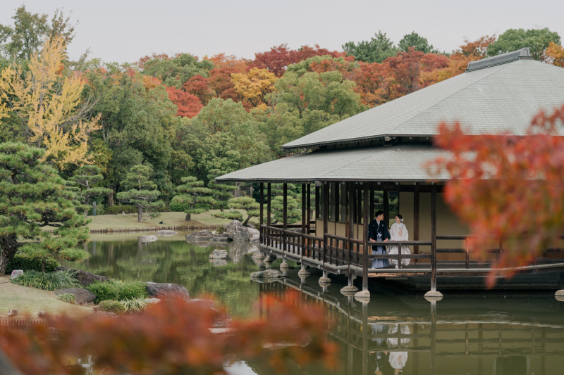いつもの撮影スポットが秋の顔に...