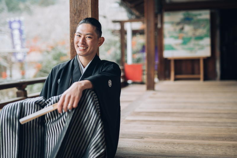 新郎ソロショット