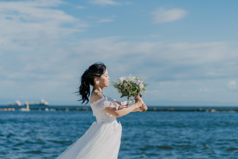 ご新婦様のソロショット