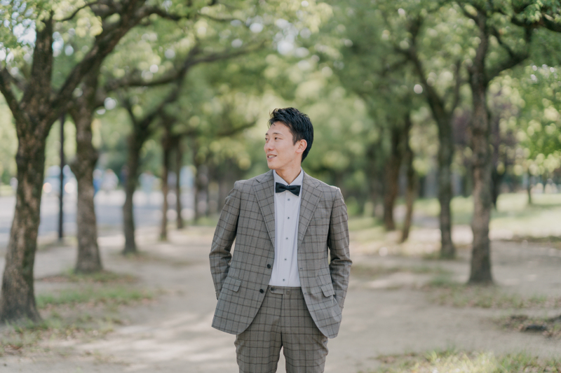 新郎様ソロショット