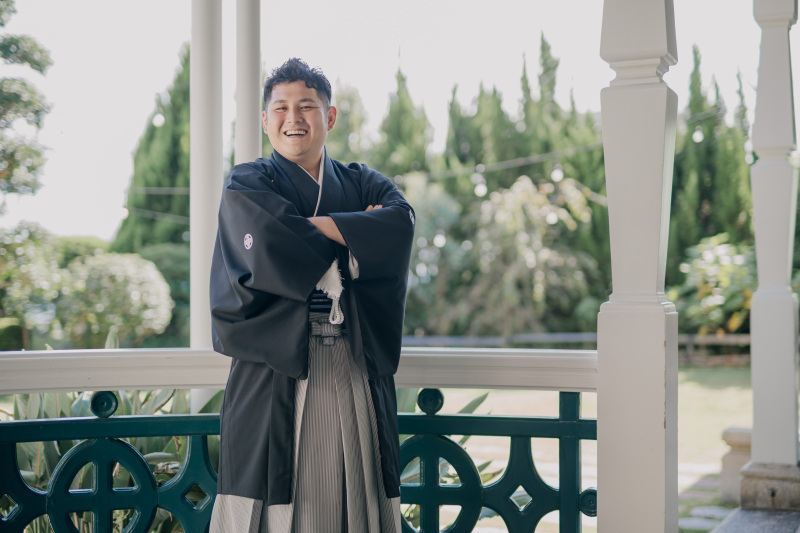 新郎様ソロショット