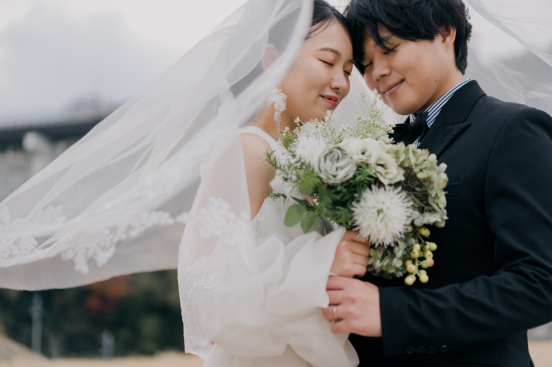 ベールのレンタルも◎