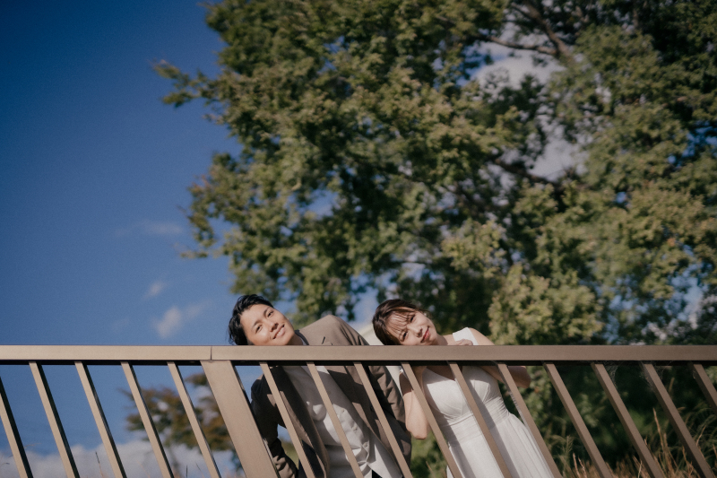 14:00緑地公園で撮影スタート