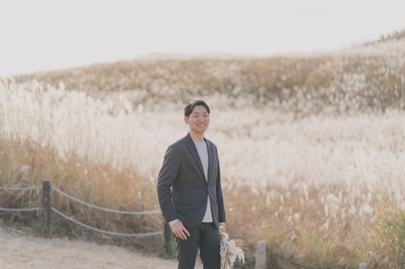 新郎様ソロショット