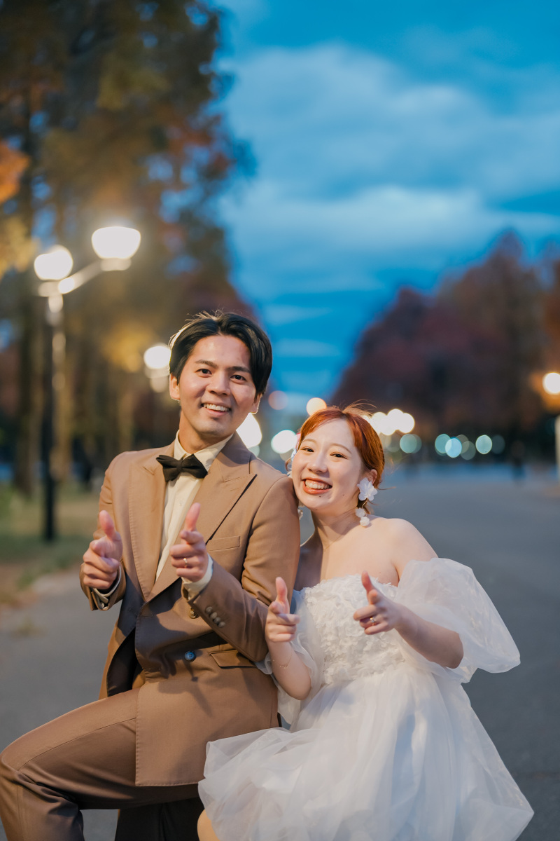 ラストはお二人の好きな芸人さんのポーズで^^