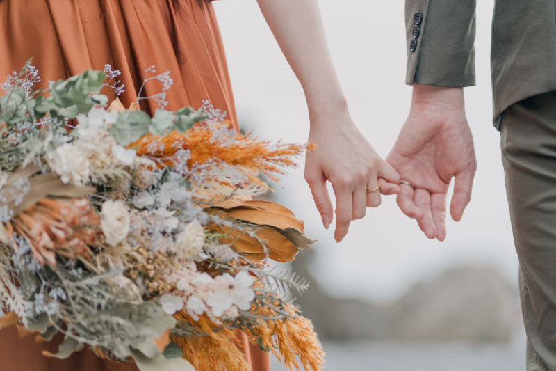 お持ち込みのブーケ