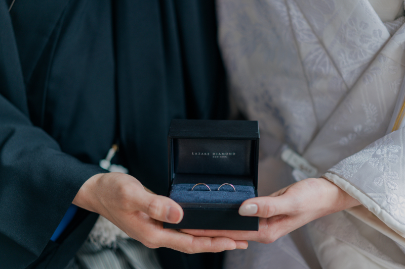 リングケースと