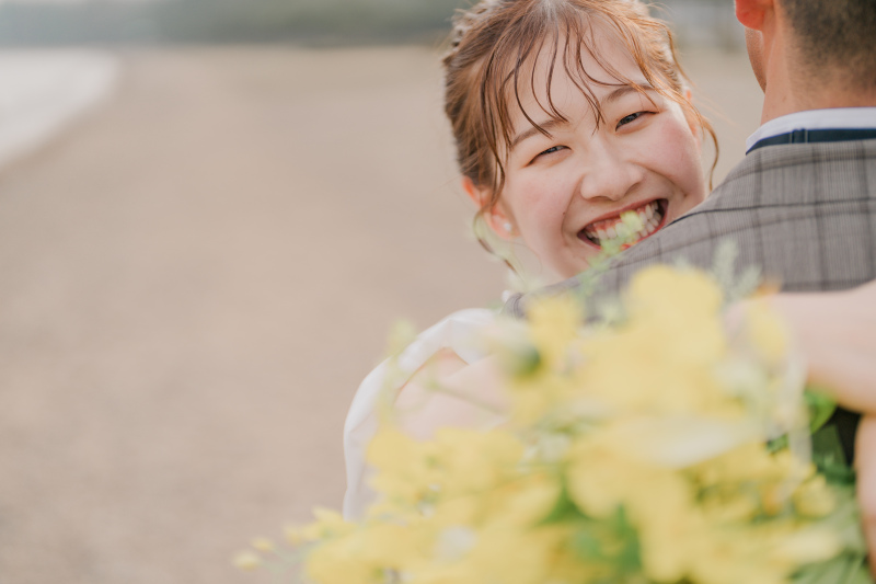 新婦様のハグ！きゅんです！！！