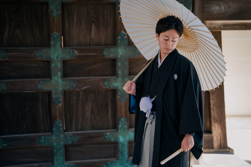 新郎様ソロショット