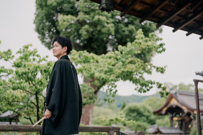 ご新郎様のソロショット