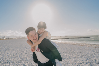 【和装洋装前撮り】海と大仙公園前撮り