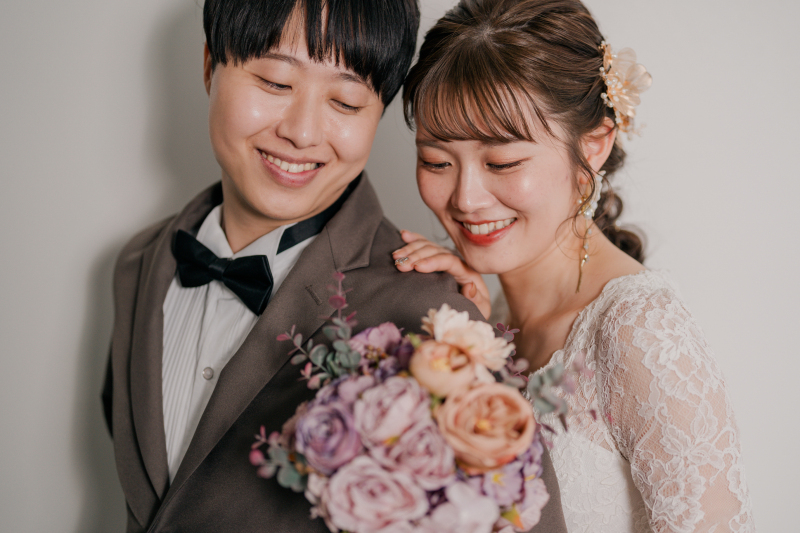 【洋装スタジオプラン】雨でも安心!!スタジオ撮影