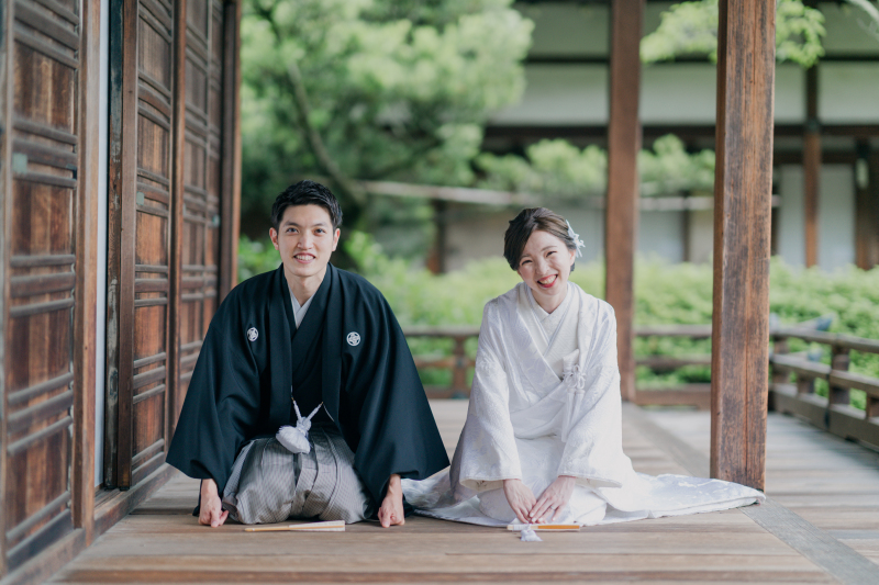 最後はお正座で!