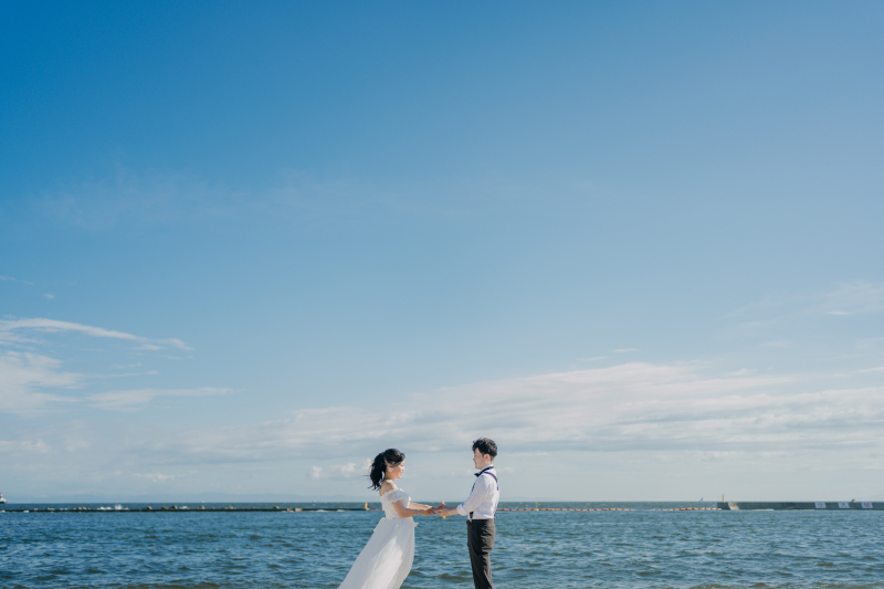 「須磨海浜公園」&「旧居留地」洋装ロケーション前撮り