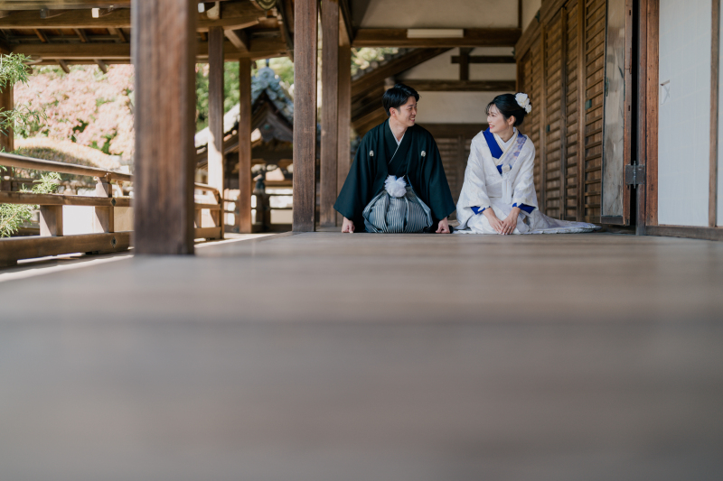 14:30毘沙門堂で撮影スタート