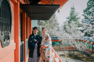 【和装1着プラン】色打掛でロケーション撮影！