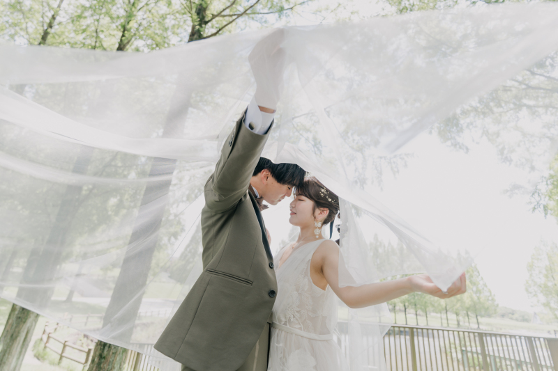 ふわふわとベールに包まれて！