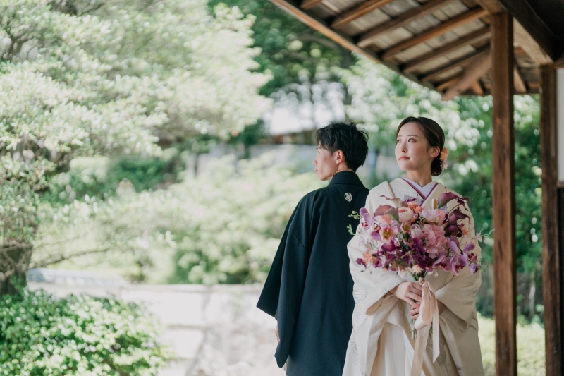 12:00萬福寺で撮影スタート