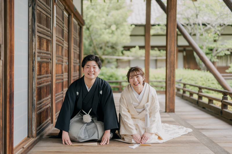 和装のポーズと言えばこれ！