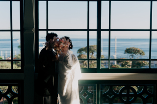 「旧グッゲンハイム邸」和装×洋館でハッピーな前撮り撮影