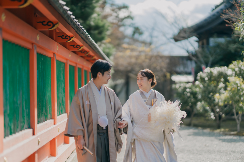 まずはお散歩ショットでリラックスを♡