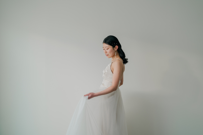 余白を楽しむソロショット！