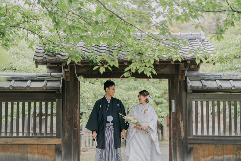 【和装プラン】京都で新緑前撮り