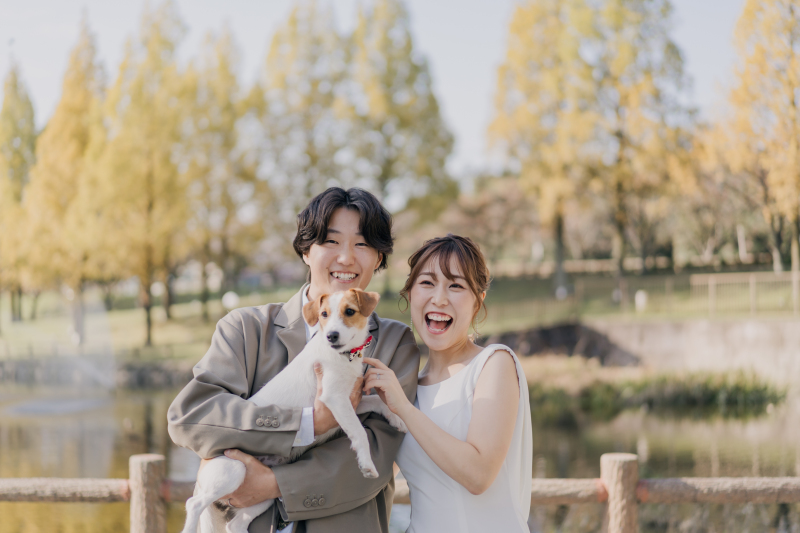 ここでワンちゃん登場!