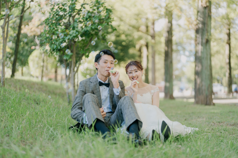 15:30鶴見緑地で撮影スタート