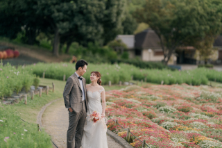 【和洋プラン】自然あふれる緑地撮影