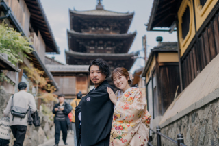 【和装2着プラン】でたっぷり撮影 in 京都
