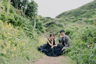 宮崎の鼻で洋装前撮り！