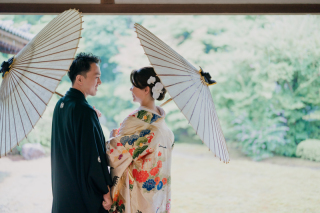 思い入れのある「随心院」で雨天を感じさせない前撮り撮影