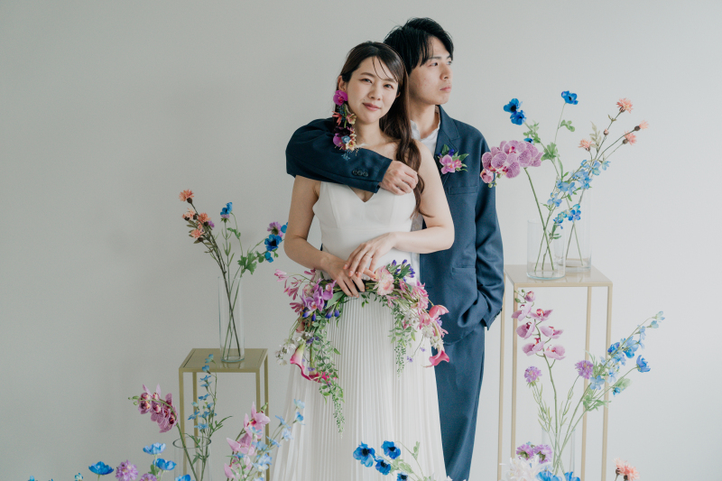 天気に左右されない!スタジオ撮影*