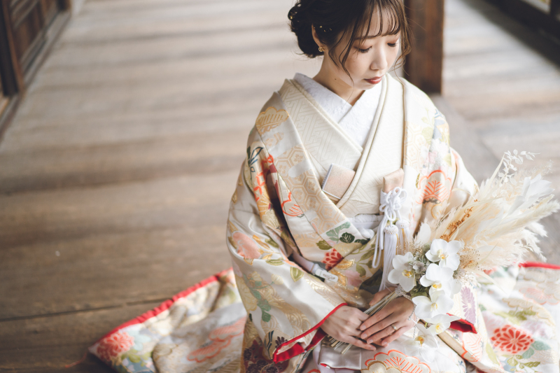 ご新婦様のソロショット